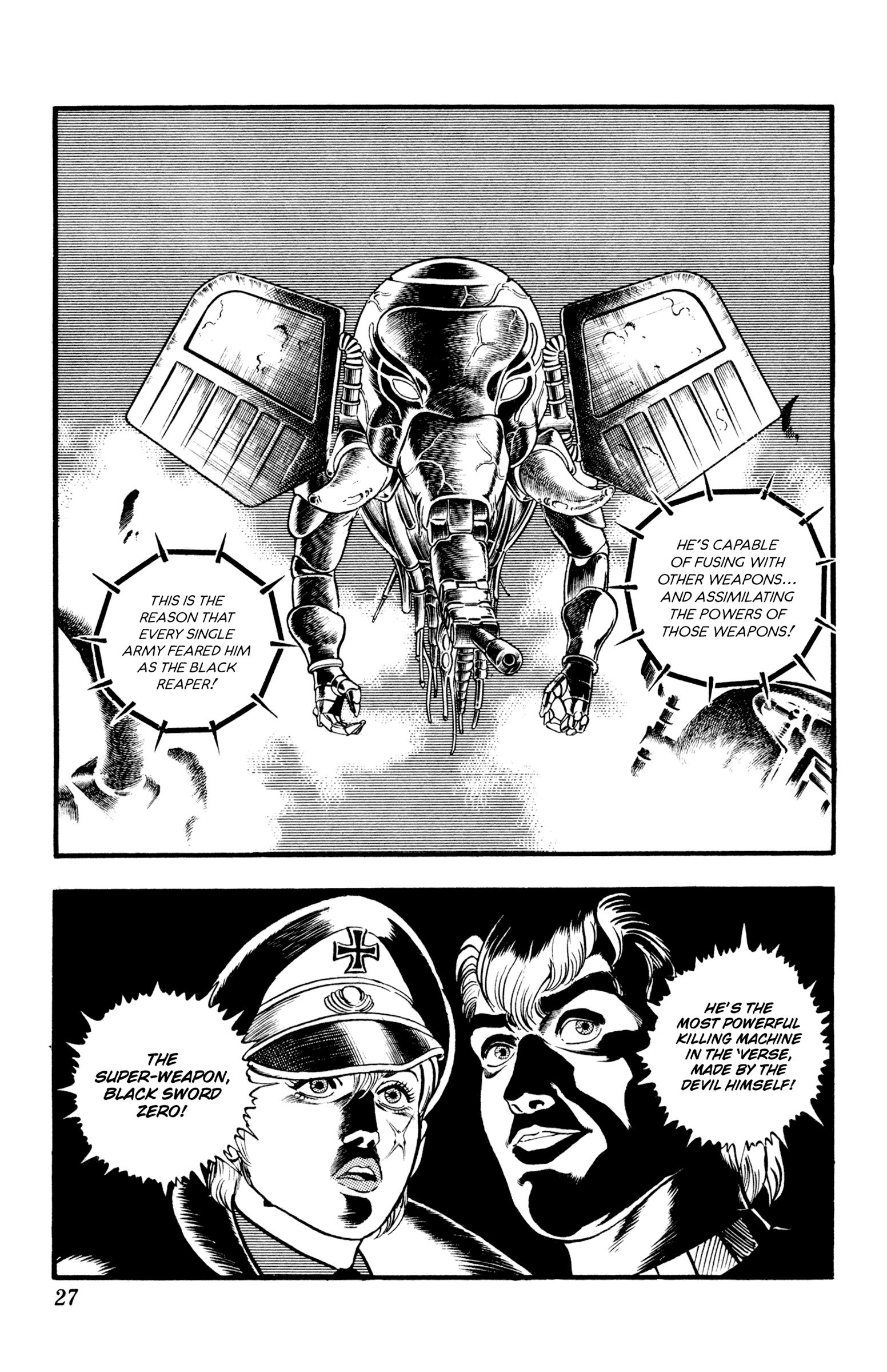 Space Adventure Cobra - Vol.18 Chapter 27: Black Sword Zero