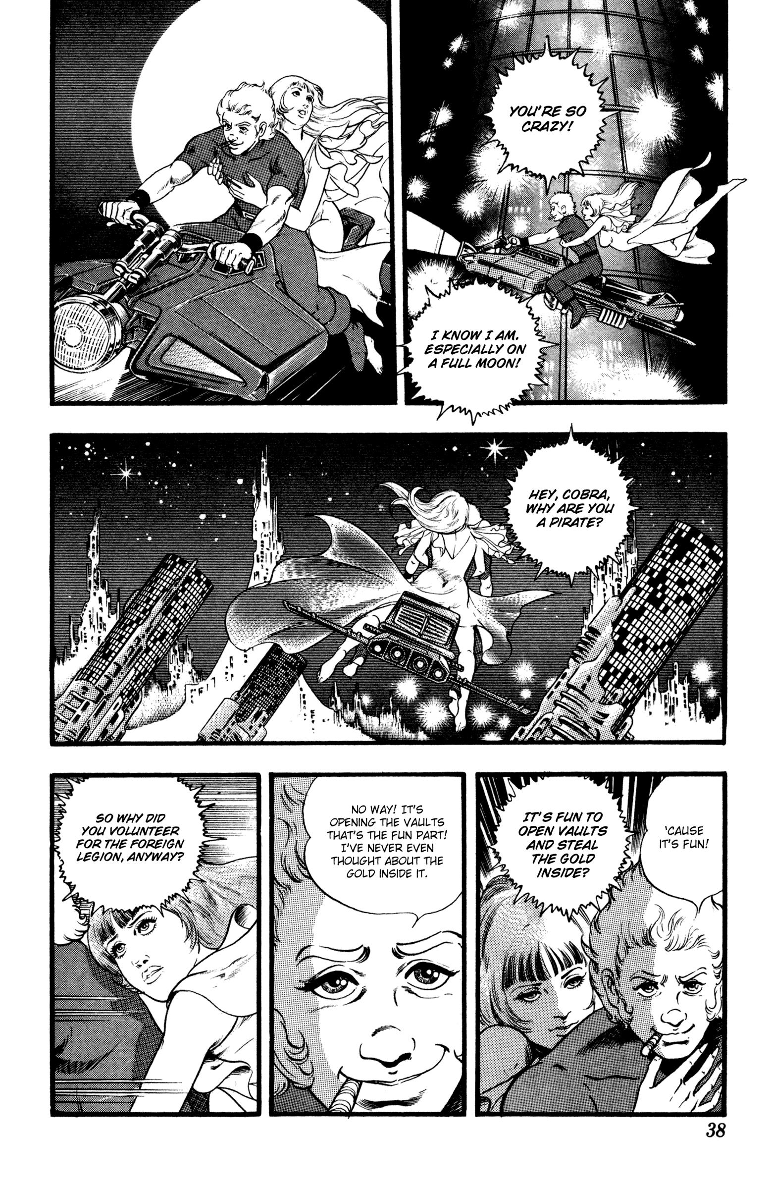 Space Adventure Cobra - Vol.18 Chapter 27: Black Sword Zero