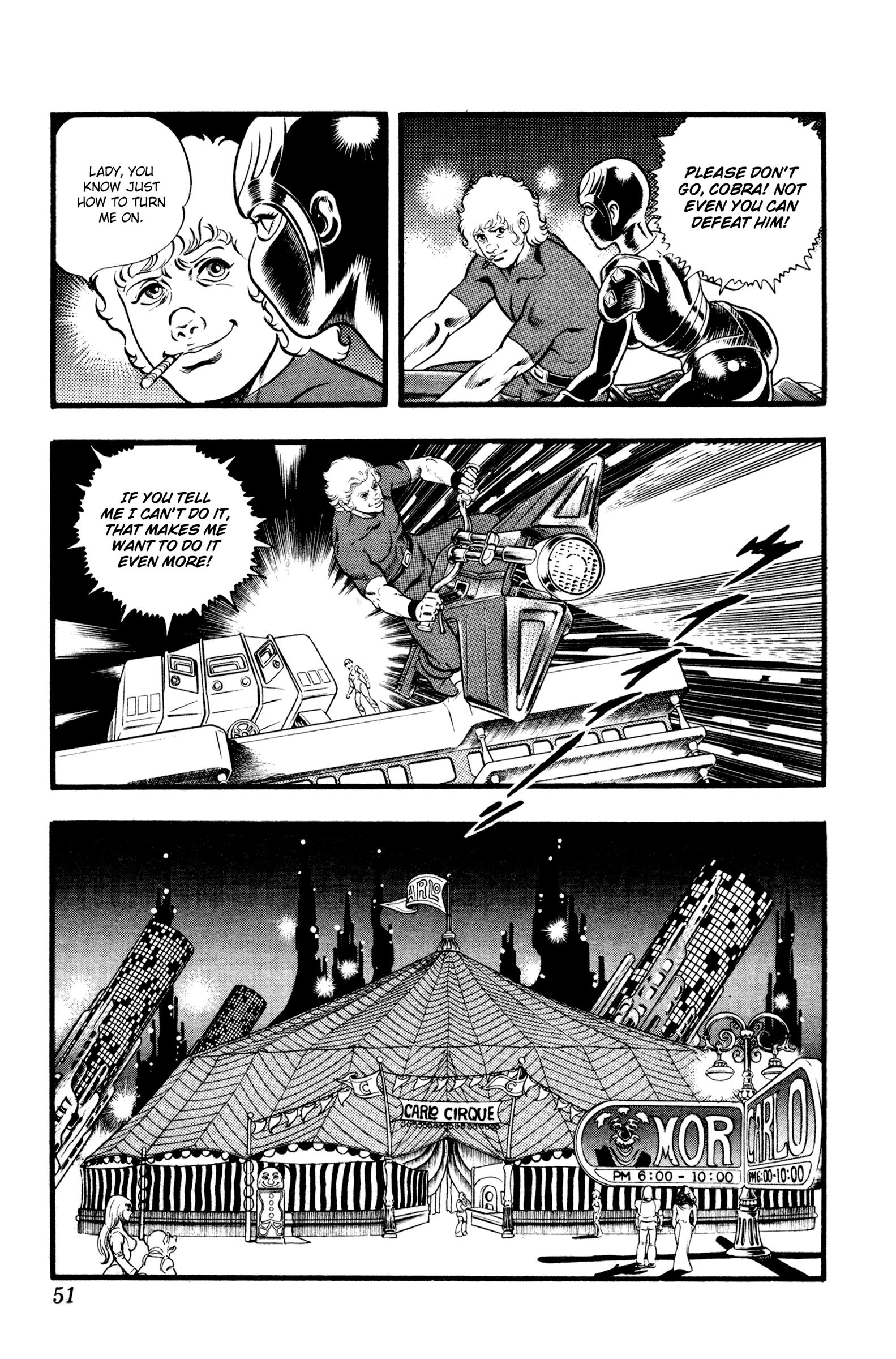 Space Adventure Cobra - Vol.18 Chapter 27: Black Sword Zero