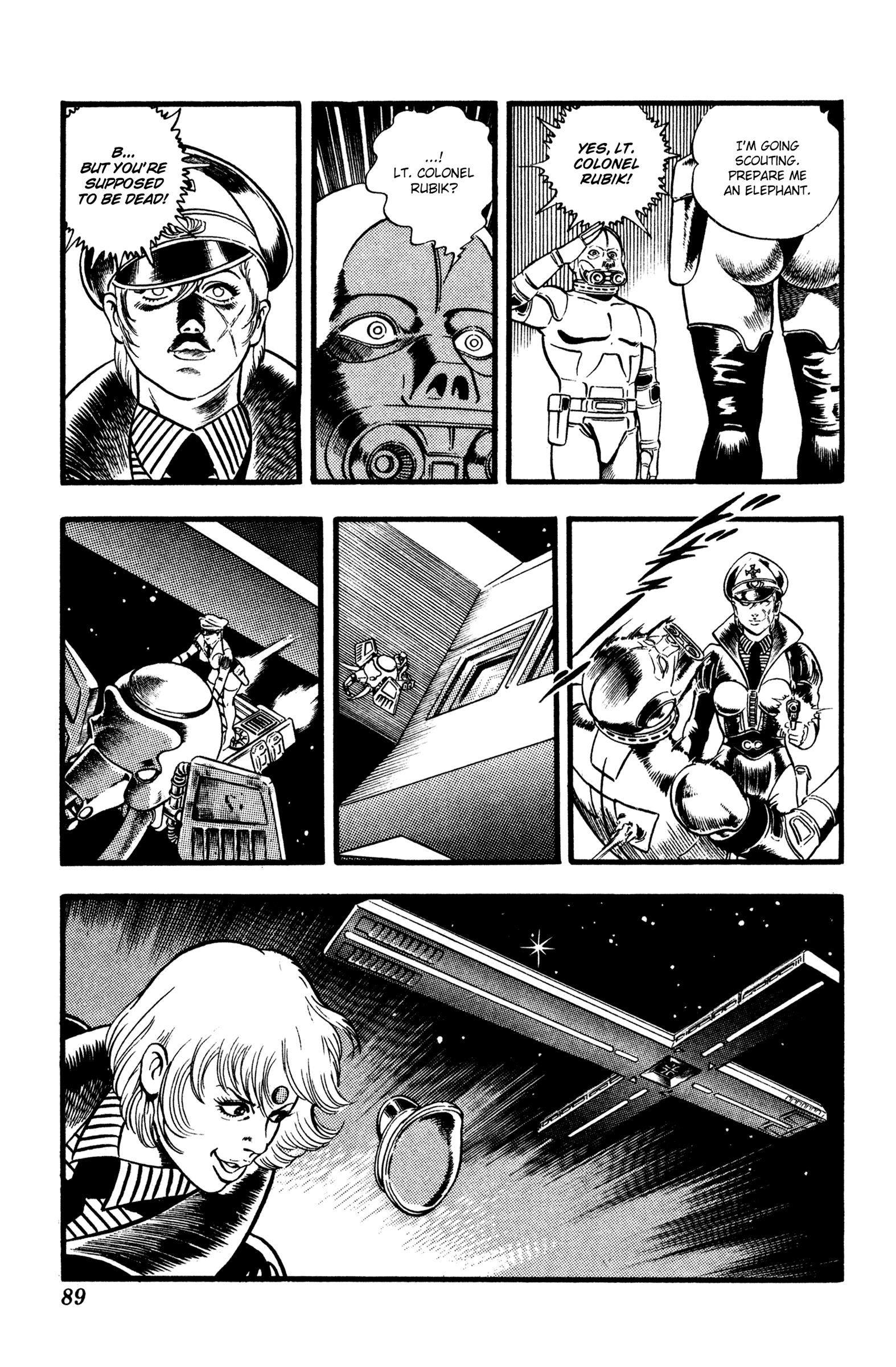 Space Adventure Cobra - Vol.18 Chapter 27: Black Sword Zero