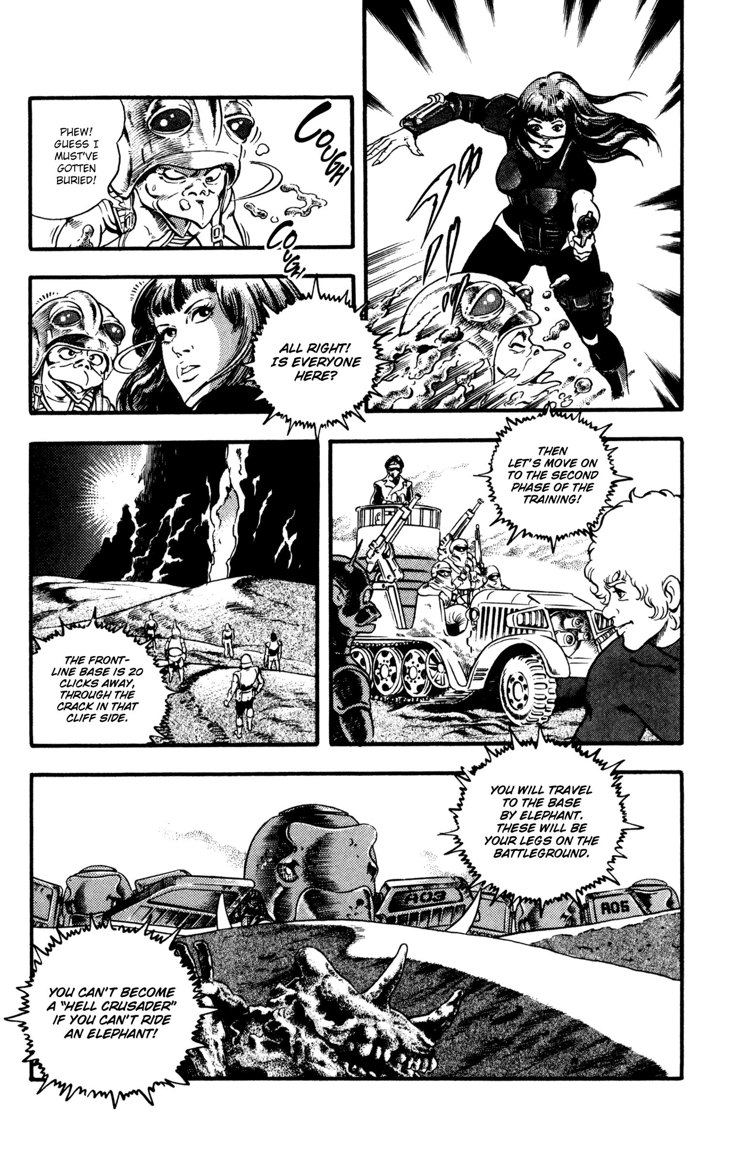 Space Adventure Cobra - Vol.17 Chapter 26.2: Hell Crusaders (2)