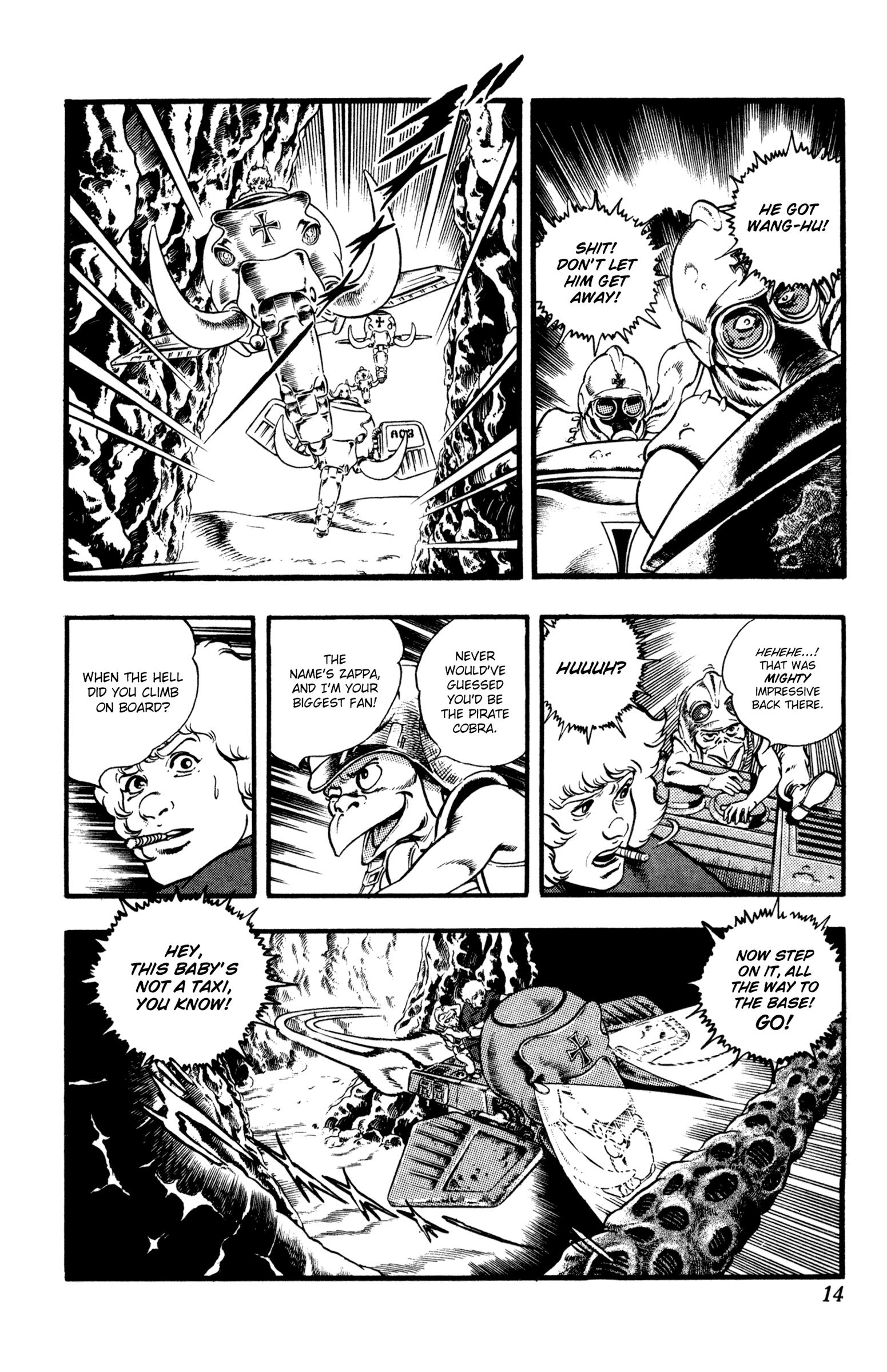 Space Adventure Cobra - Vol.17 Chapter 26.2: Hell Crusaders (2)