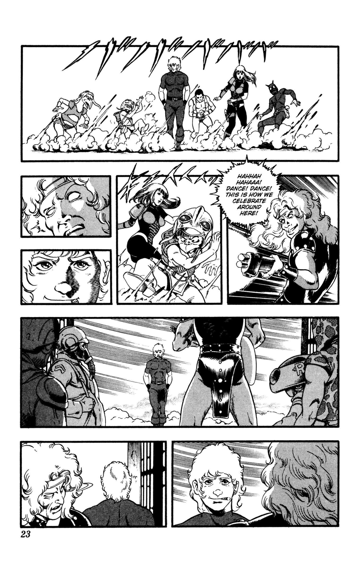 Space Adventure Cobra - Vol.17 Chapter 26.2: Hell Crusaders (2)