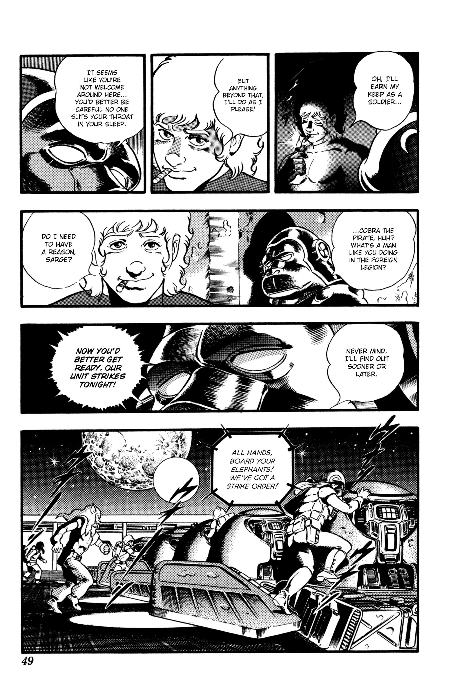 Space Adventure Cobra - Vol.17 Chapter 26.2: Hell Crusaders (2)