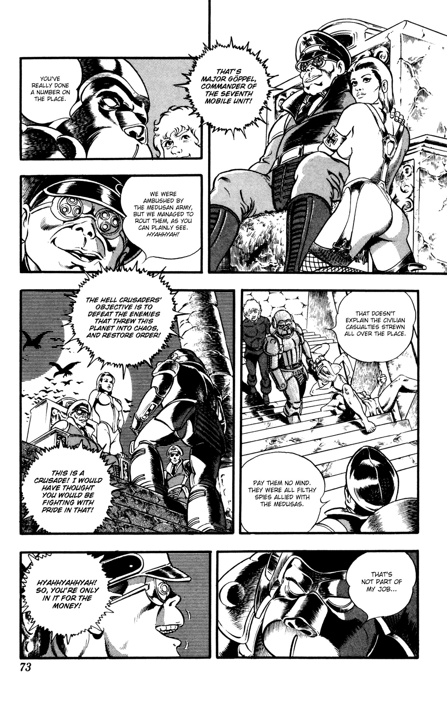 Space Adventure Cobra - Vol.17 Chapter 26.2: Hell Crusaders (2)