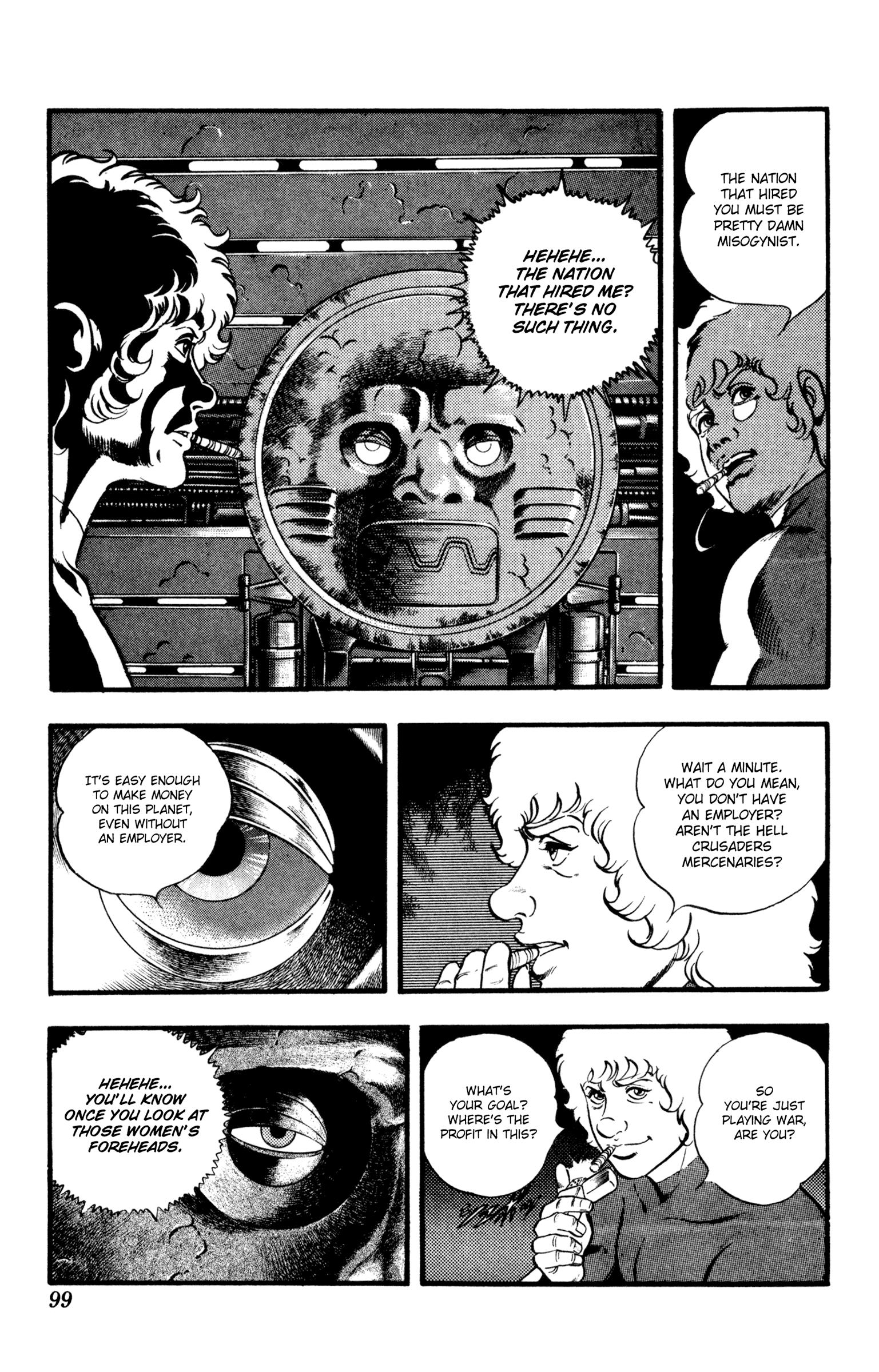 Space Adventure Cobra - Vol.17 Chapter 26.2: Hell Crusaders (2)