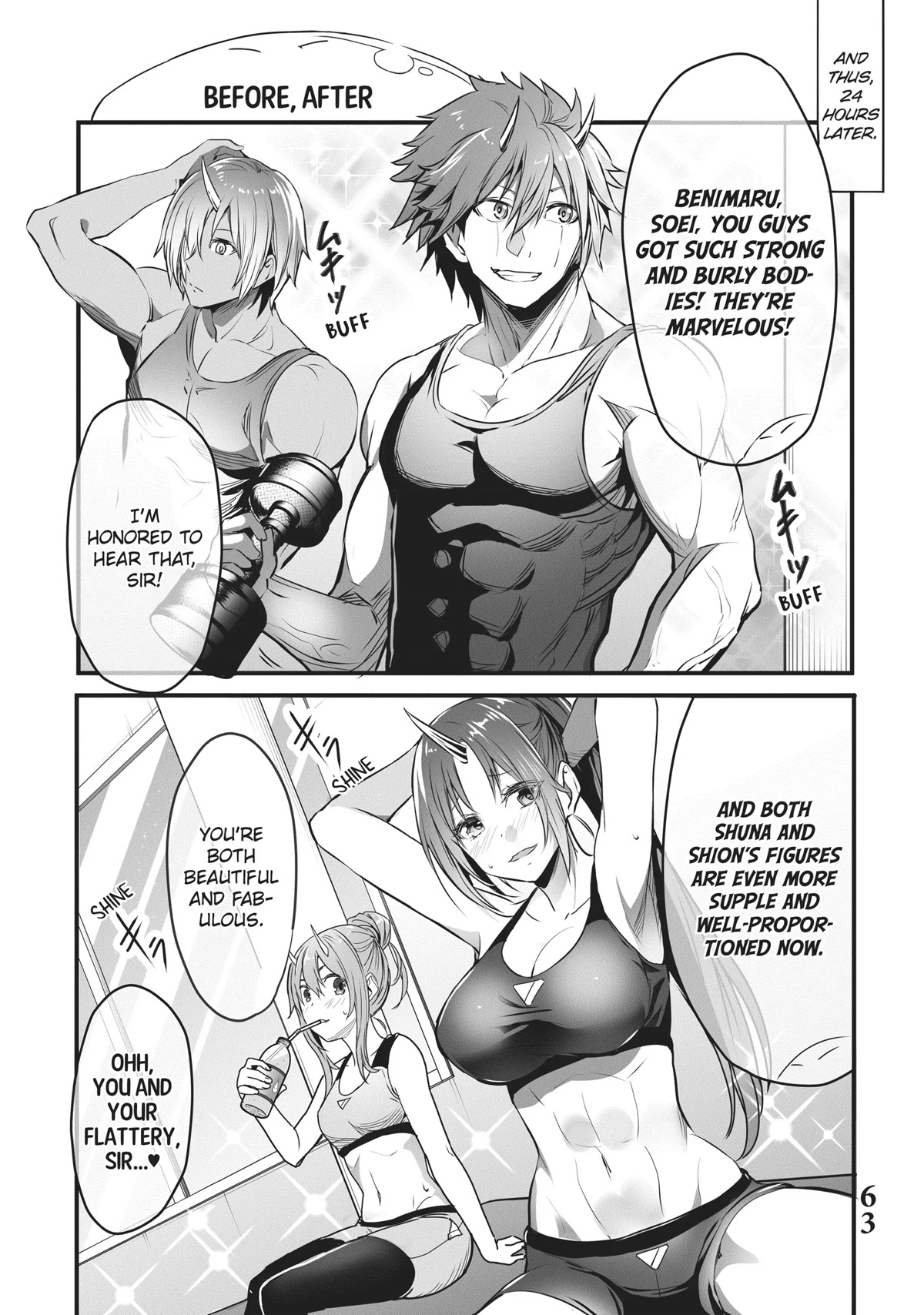 Tensei Shite Mo Shachiku Datta Ken - Chapter 13: Rimuru And His Cheerful Coworker's Doing Fitness