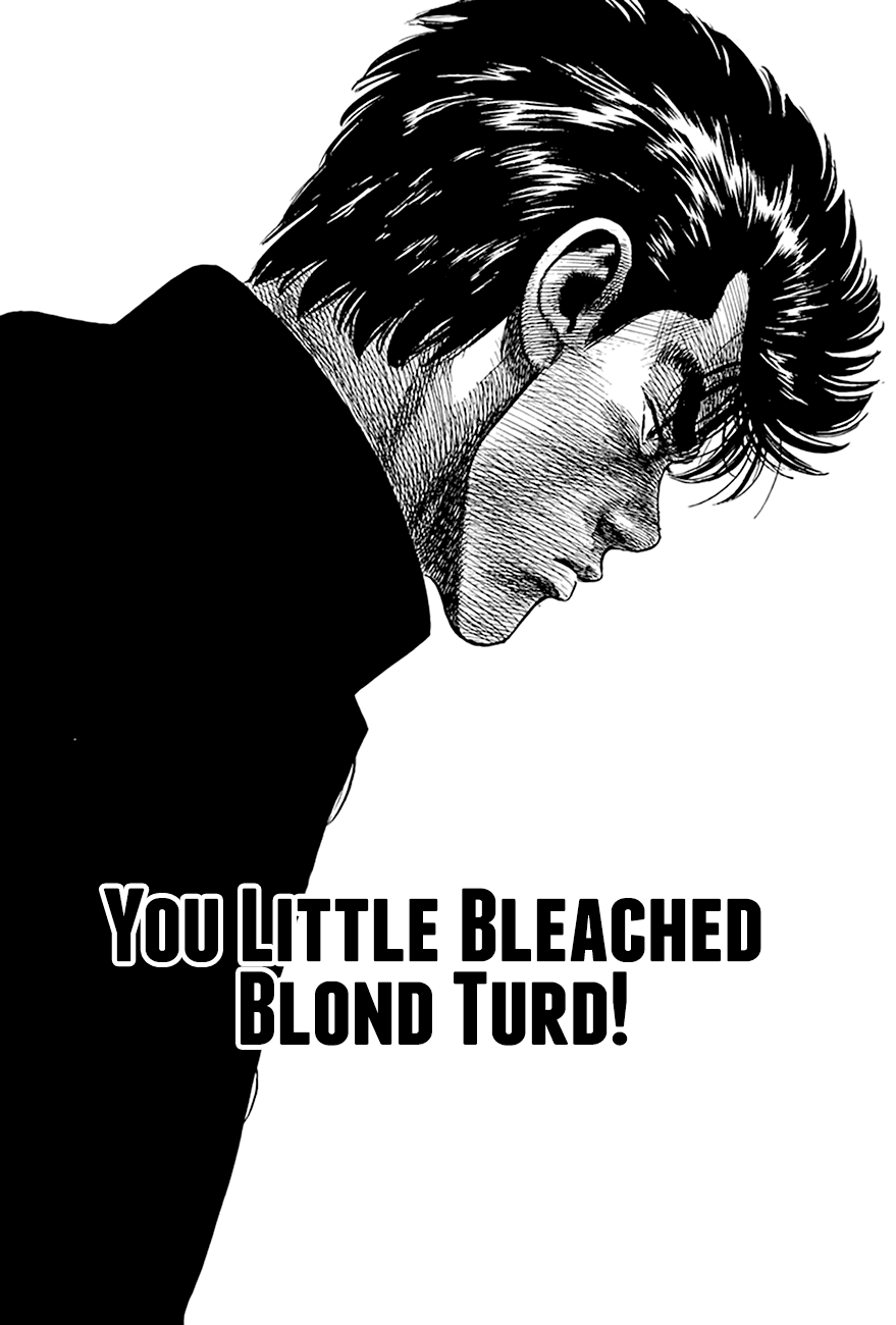 Rokudenashi Blues - Chapter 282: You Little Bleached Blond Turd!