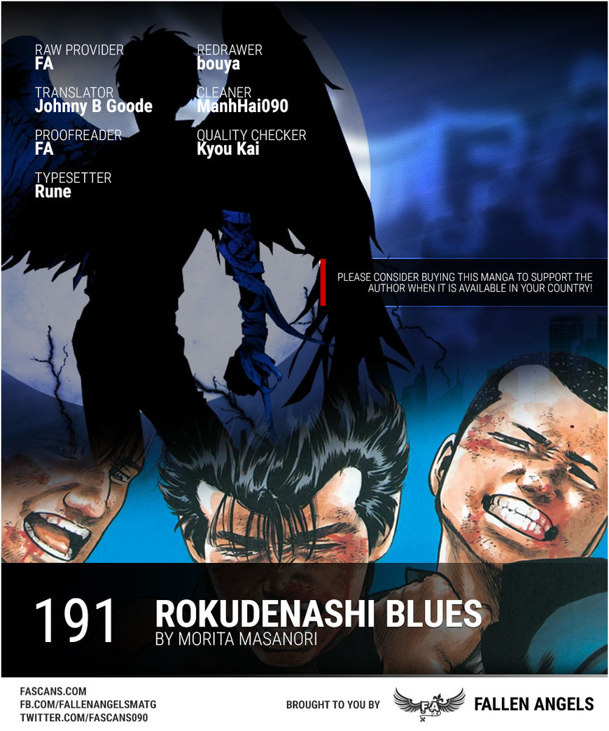 Rokudenashi Blues - Vol.09 Chapter 191 : Vol 09