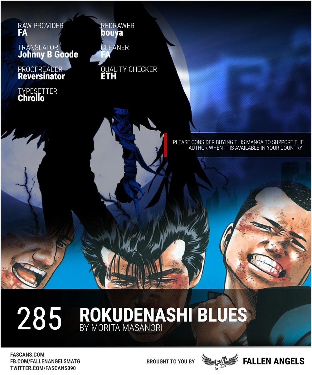 Rokudenashi Blues - Chapter 285: The Fish Revived To Keep Swimming