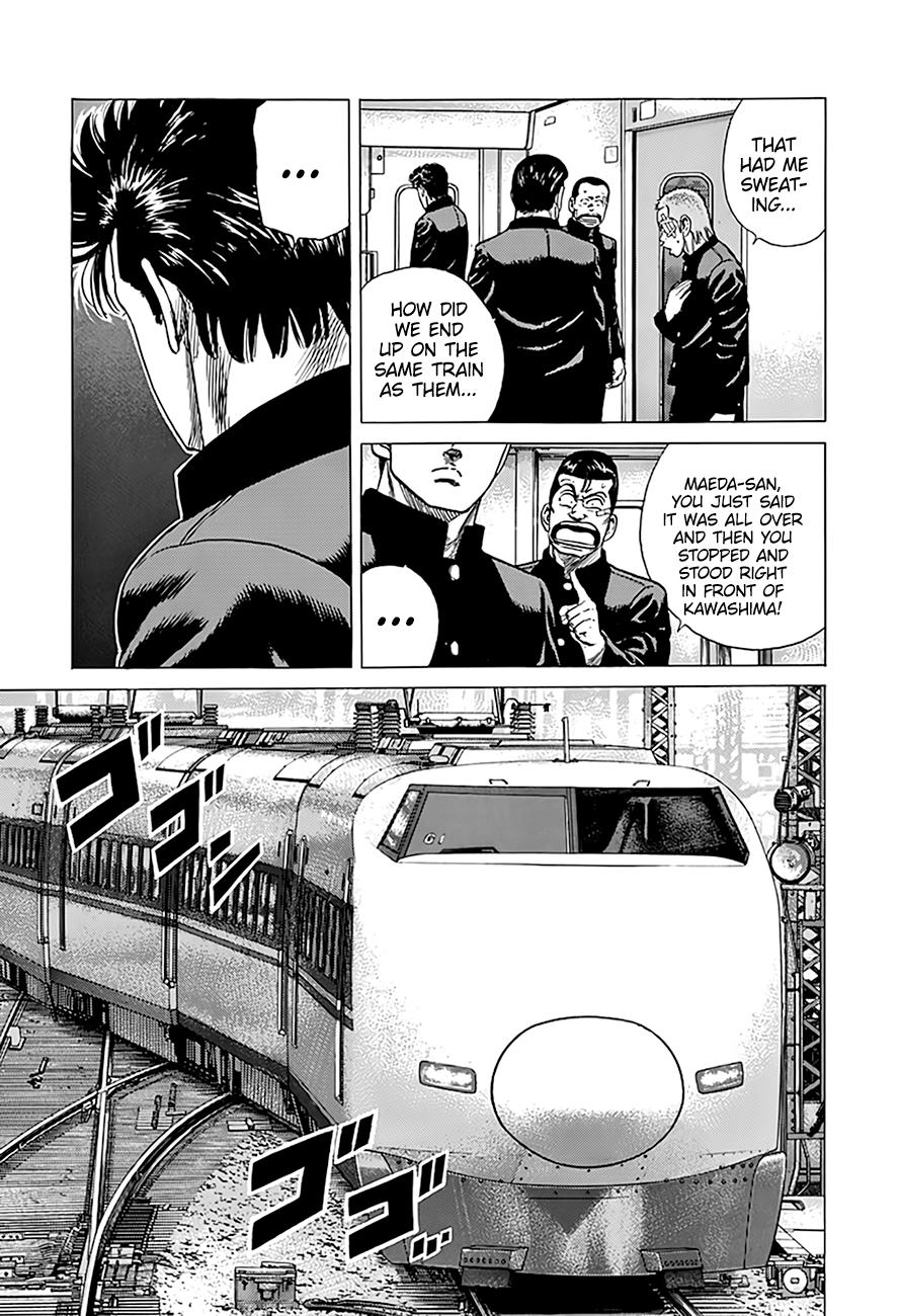 Rokudenashi Blues - Vol.20 Chapter 331: We’ll Go Back On The Unreserved Seats (Cars 1 - 5)