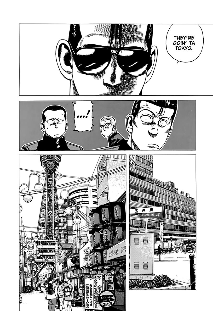 Rokudenashi Blues - Vol.20 Chapter 323: Osaka Punks