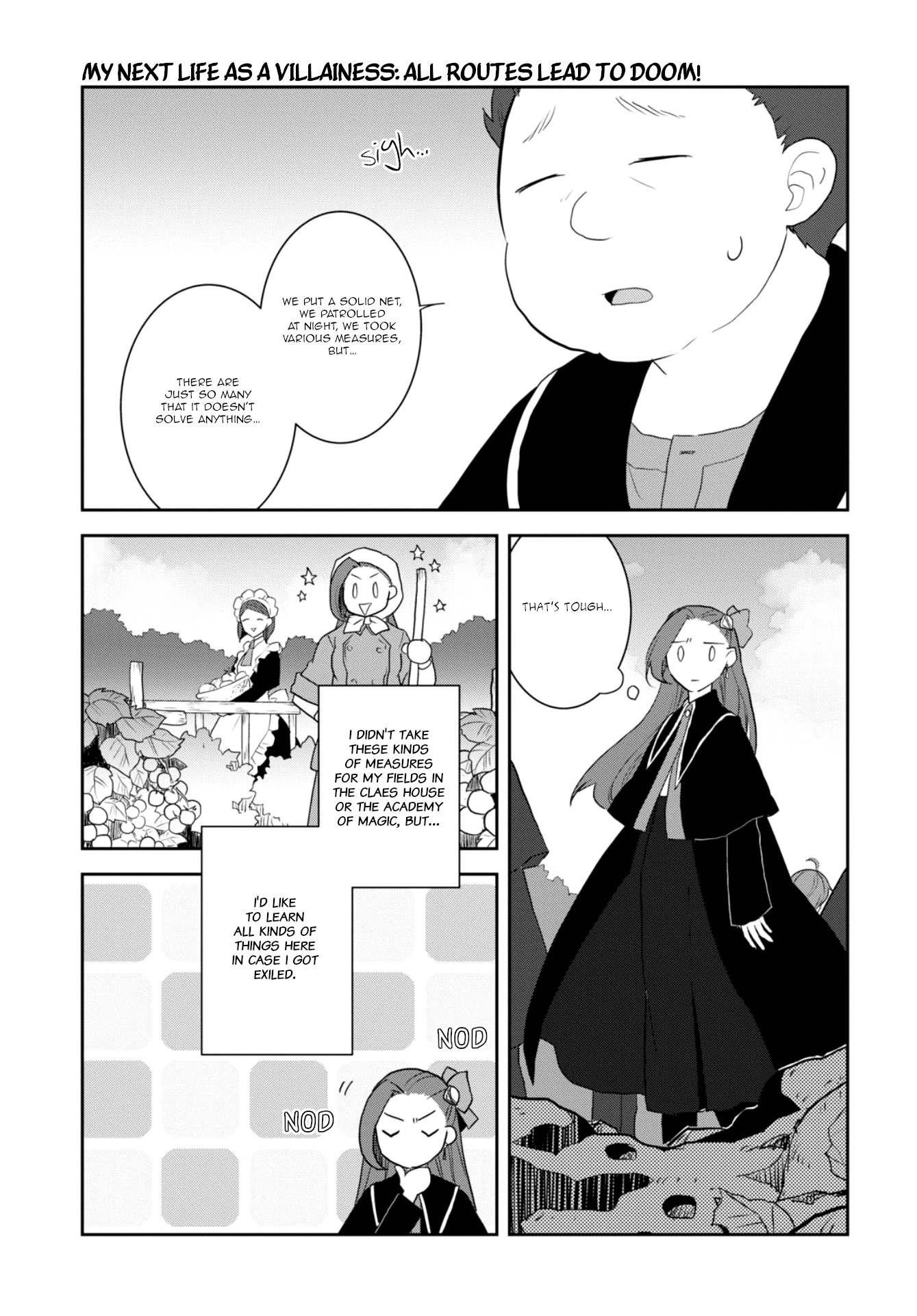 Otome Game No Hametsu Flag Shika Nai Akuyaku Reijou Ni Tensei Shite Shimatta... - Chapter 62: Working On The Elimination Of The Tanukis (1)