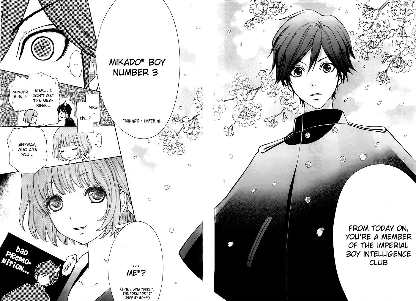 Mikado Boy - Chapter 1 : Chasing The Mysterious Girl!