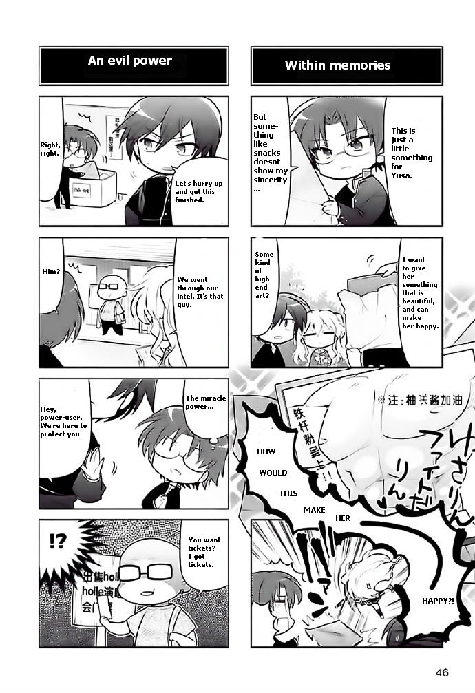 Charlotte The 4-Koma - Seshun O Kakenukero! - Chapter 3