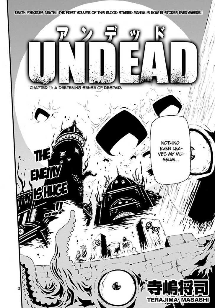 Undead (Terashima Masashi) - Vol.1 Chapter 11 : A Deepening Sense Of Despair