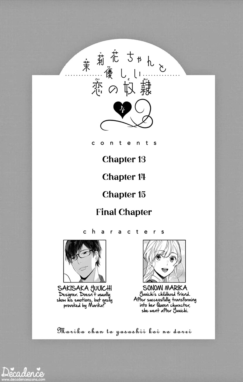 Marika-Chan To Yasashii Koi No Dorei - Chapter 13