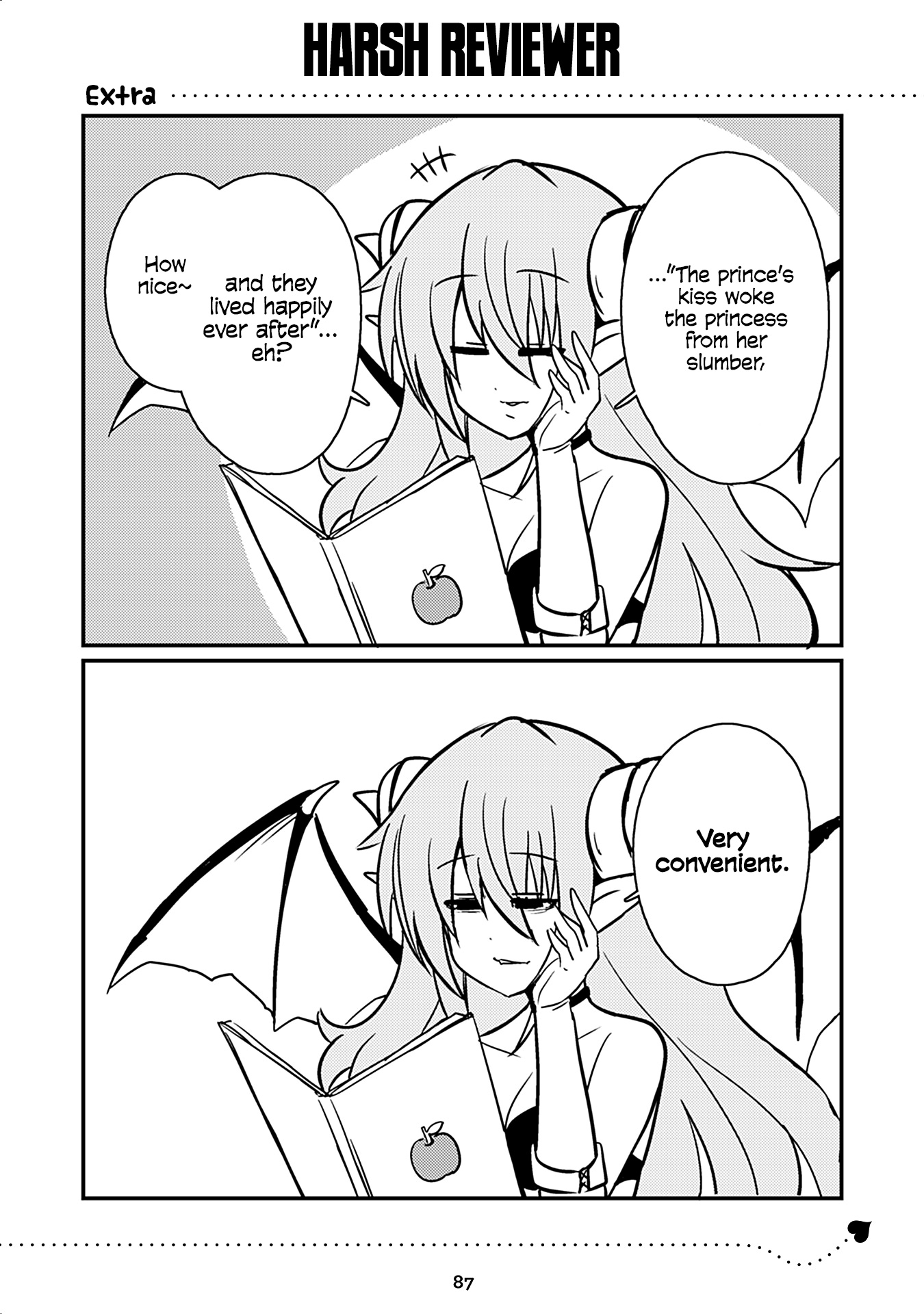 Naughty Succubus - Vol.2 Chapter 168.5: Harsh Reviewer