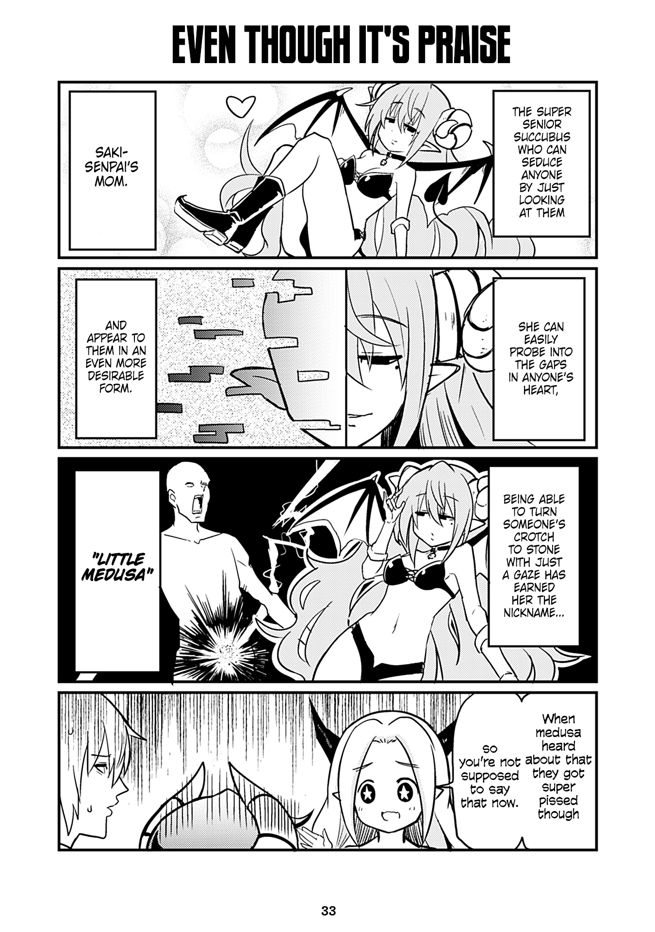 Naughty Succubus - Vol.2 Chapter 125: Even Though It S Praise