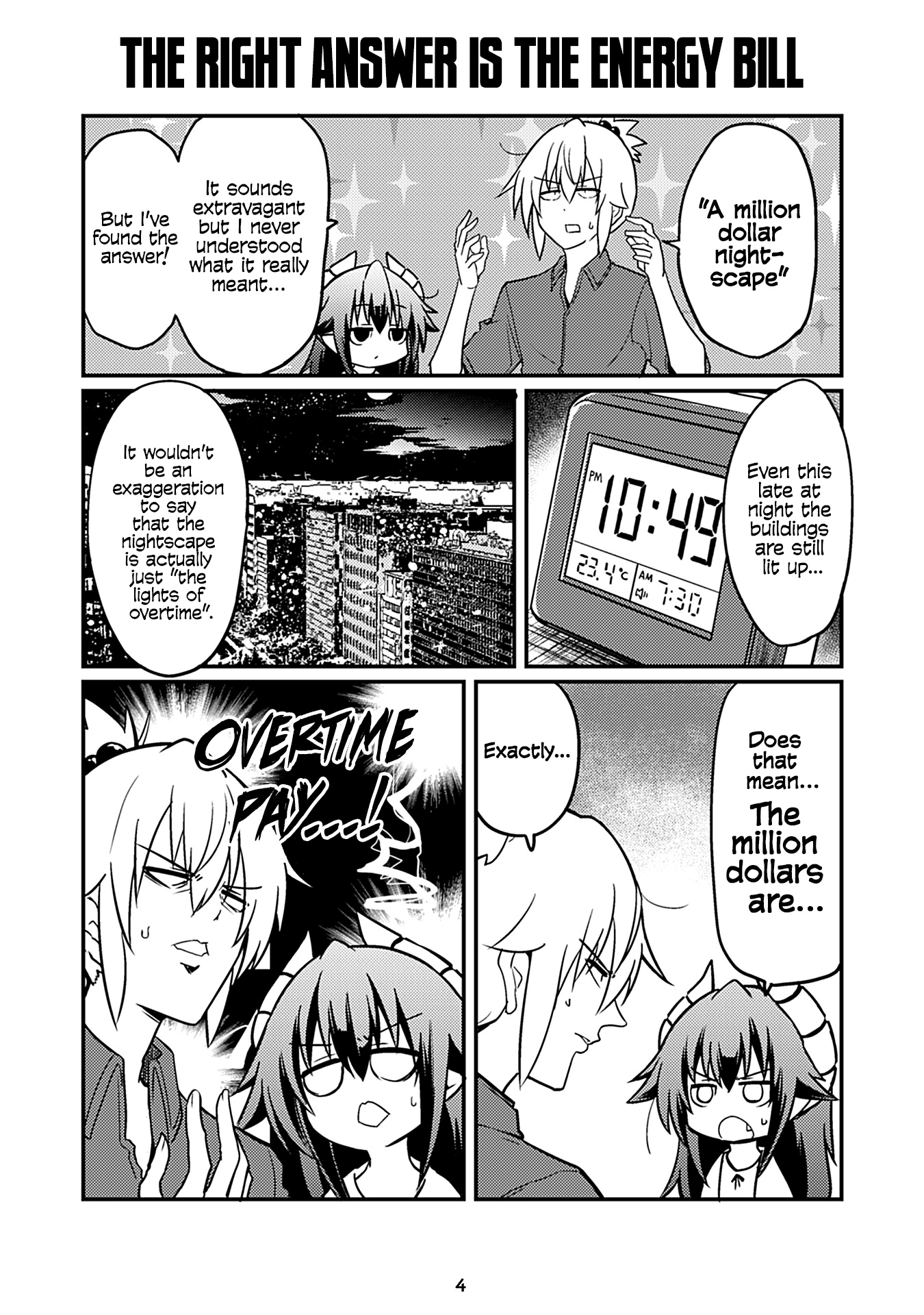 Naughty Succubus - Vol.2 Chapter 100: The Right Answer Is The Energy Bill