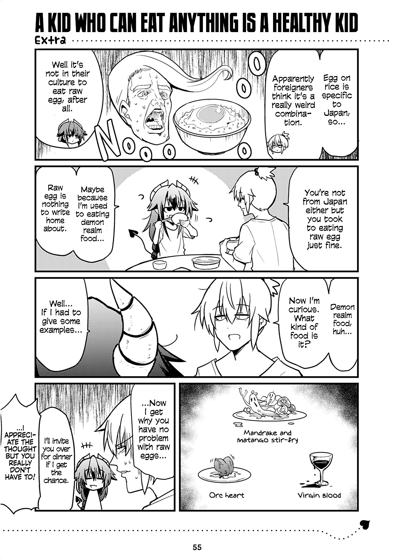 Naughty Succubus - Vol.1 Chapter 48.5: A Kid Who Can Eat Anything Is A Healthy Kid