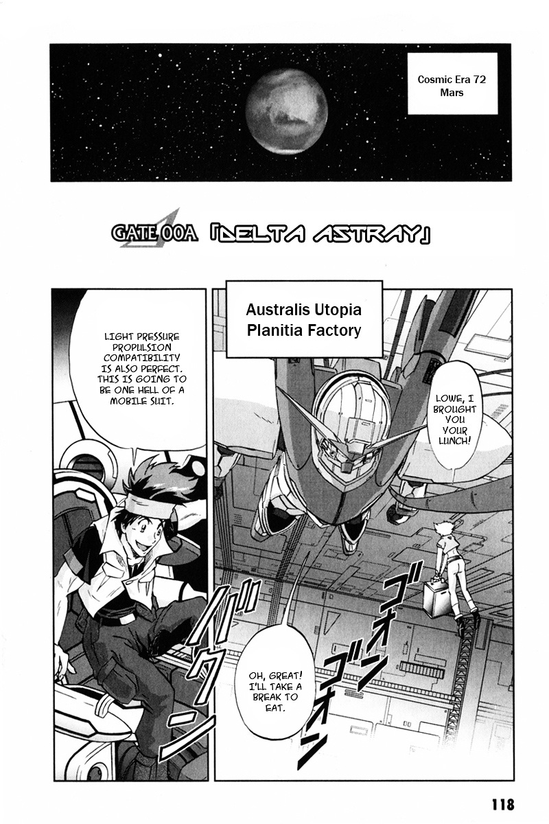 Kidou Senshi Gundam Seed C.e.73 Delta Astray - Vol.1 Chapter 3.5 : Gate.00A - Delta Astray