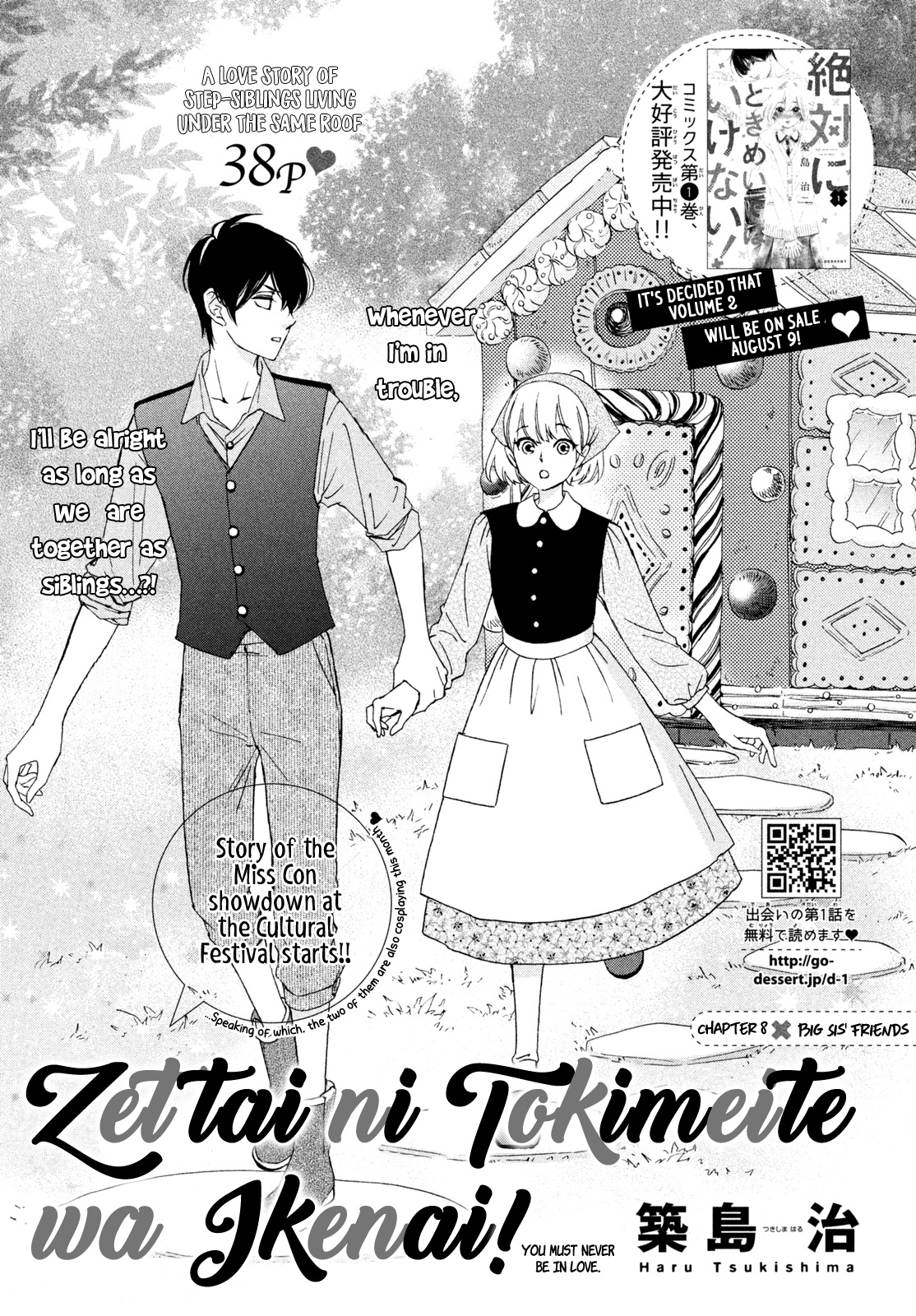 Zettai Ni Tokimeite Wa Ikenai! - Chapter 8