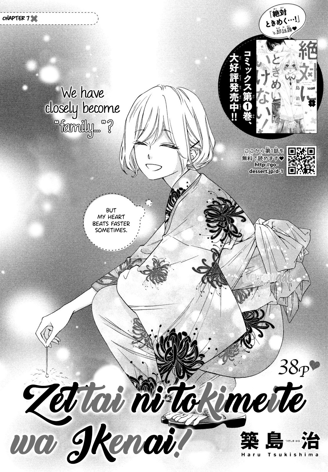 Zettai Ni Tokimeite Wa Ikenai! - Chapter 7