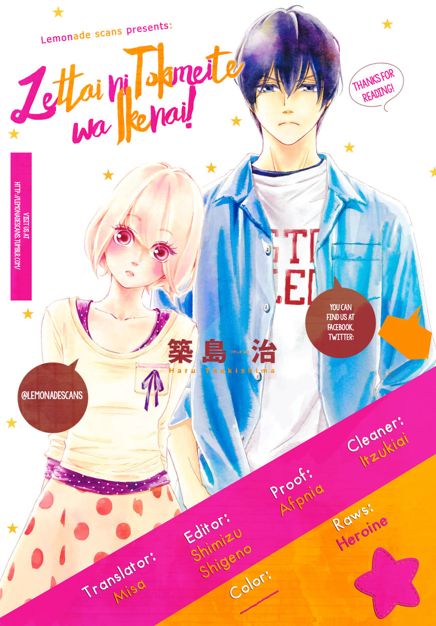 Zettai Ni Tokimeite Wa Ikenai! - Chapter 5