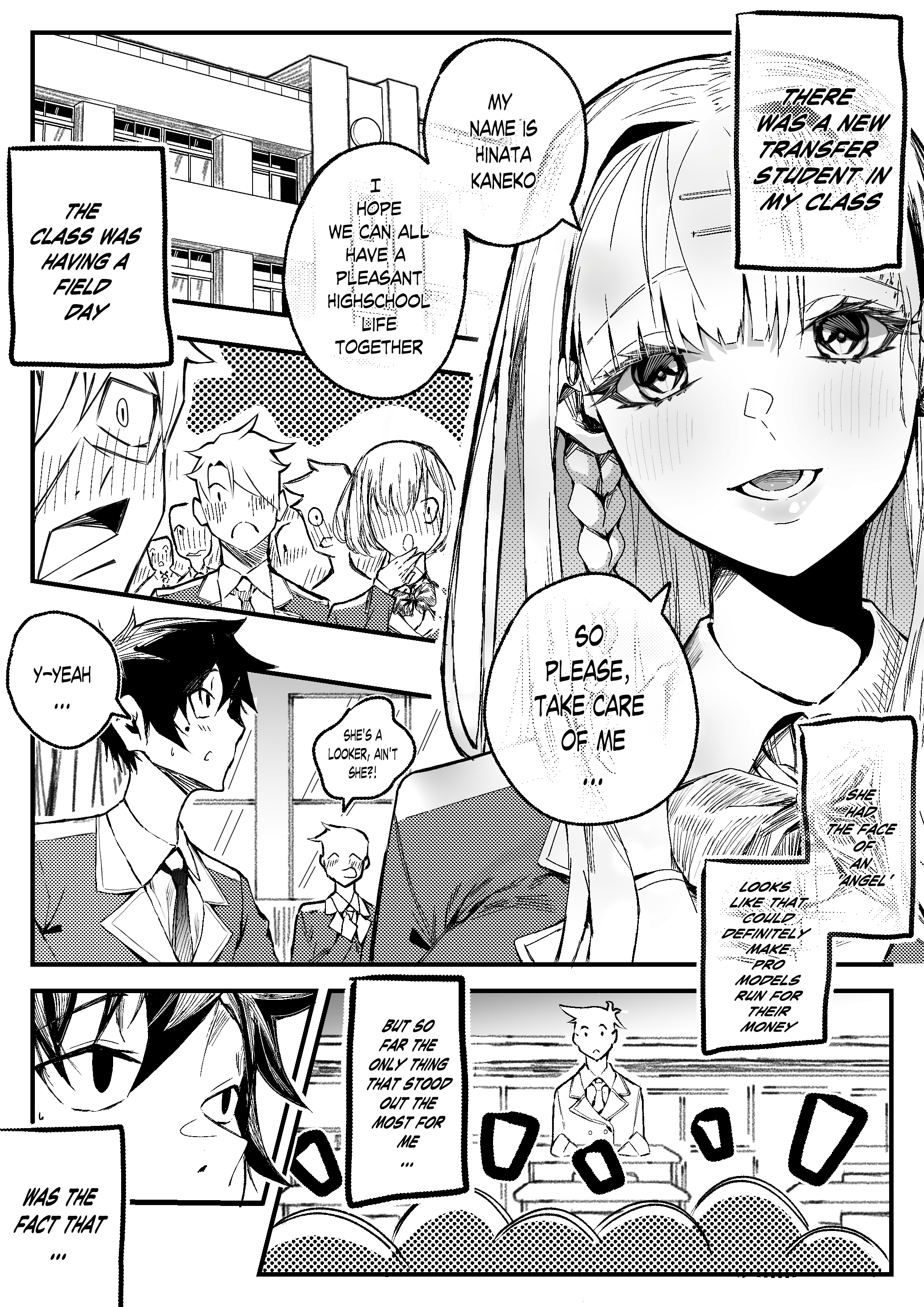 The "Angel" Won't Let Me Be!!! - Vol.1 Chapter 1: The Transfer Student