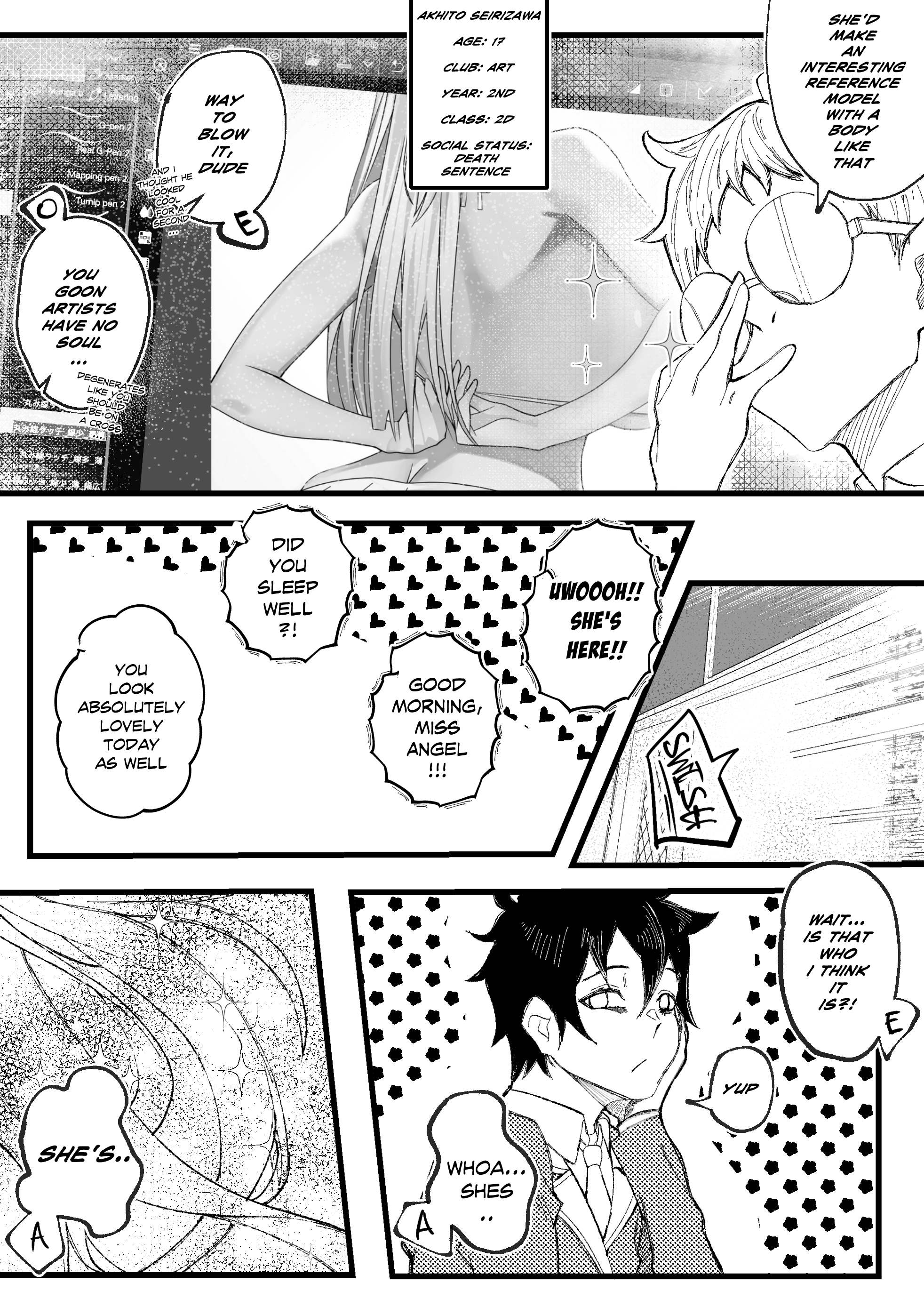 The "Angel" Won't Let Me Be!!! - Vol.1 Chapter 3: Good Morning (?)