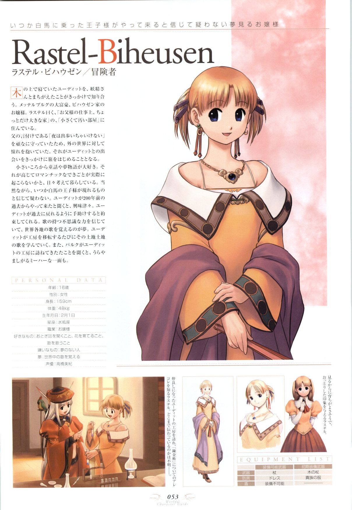 Atelier Judith & Atelier Series Visual Fan Book - Vol.1.1 Chapter 0