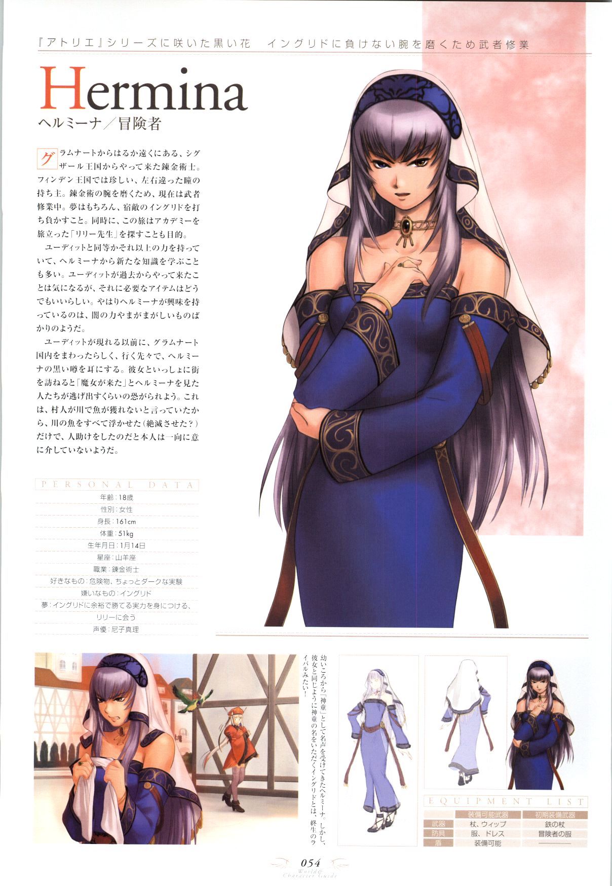 Atelier Judith & Atelier Series Visual Fan Book - Vol.1.1 Chapter 0