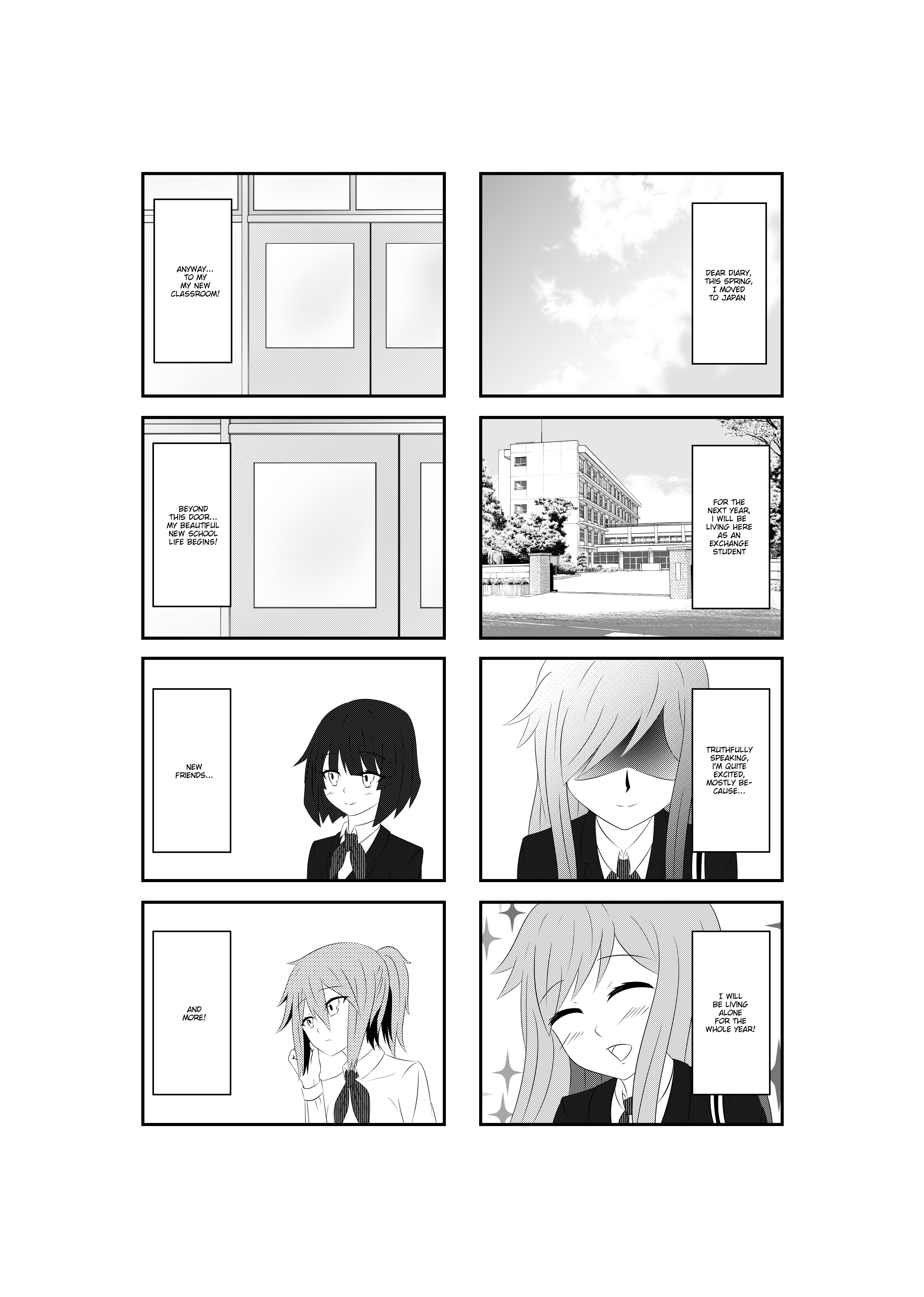 Kaigai Joshikousei - Chapter 1 : Oneshot [End?]