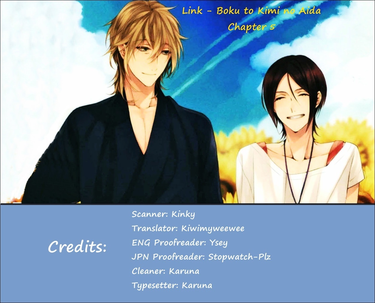 Link - Boku To Kimi No Aida - Vol.1 Chapter 5