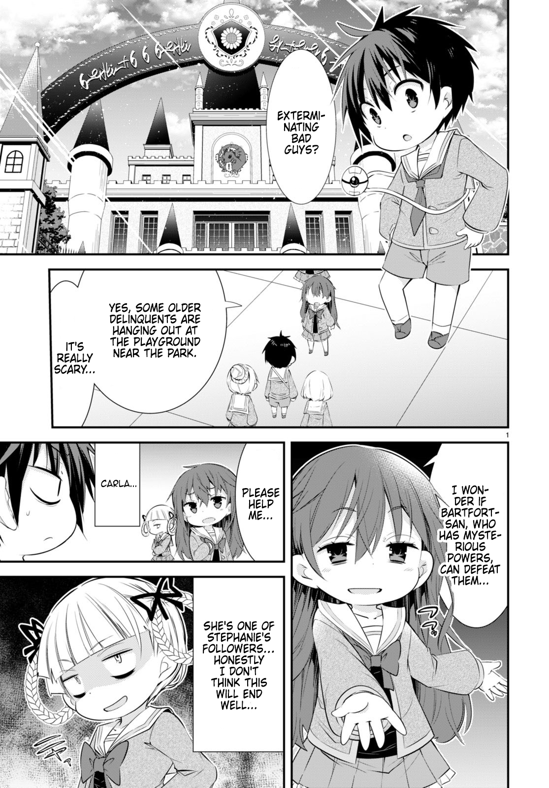 The World Of Otome Games Kindergarten Is Tough For Mobs - Chapter 14