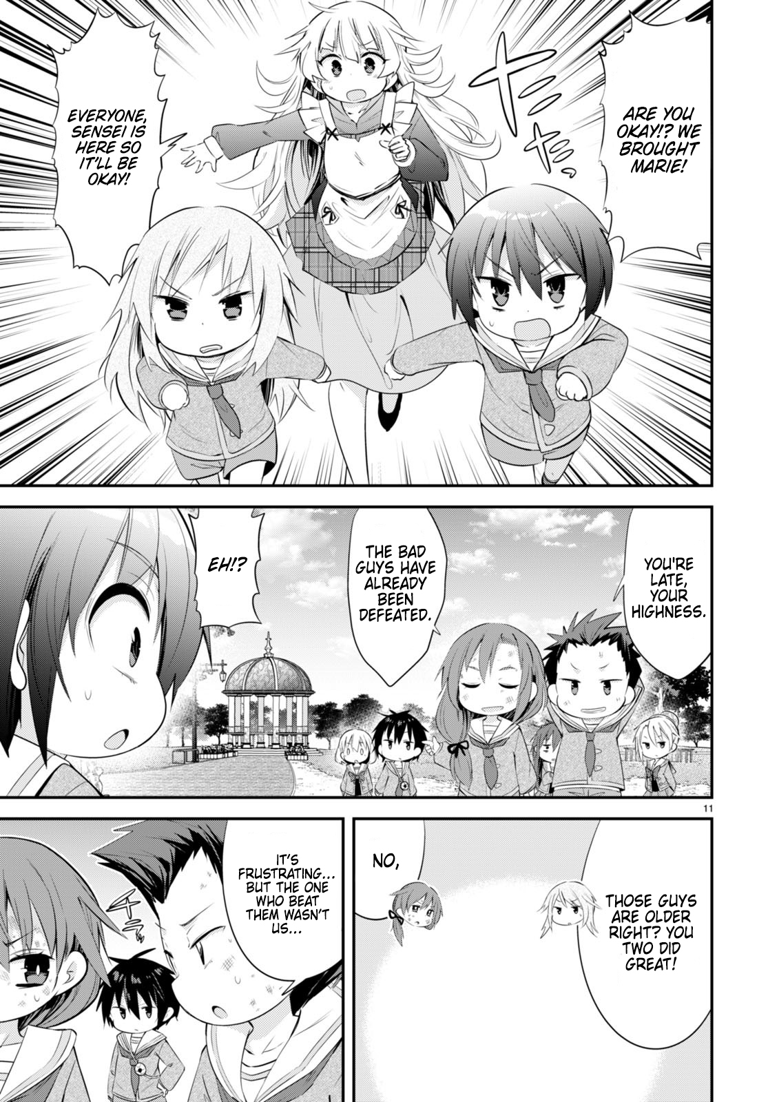 The World Of Otome Games Kindergarten Is Tough For Mobs - Chapter 14