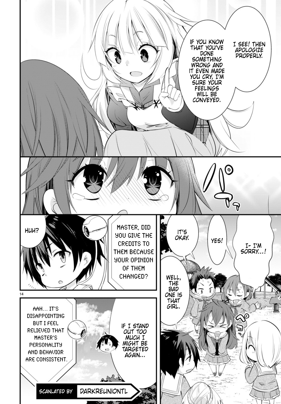 The World Of Otome Games Kindergarten Is Tough For Mobs - Chapter 14