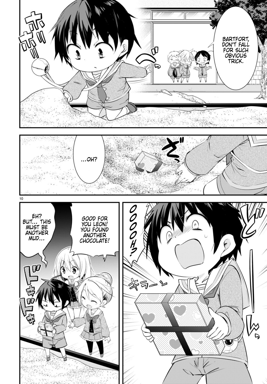 The World Of Otome Games Kindergarten Is Tough For Mobs - Vol.1 Chapter 13: Battle For Chocolate Treasure