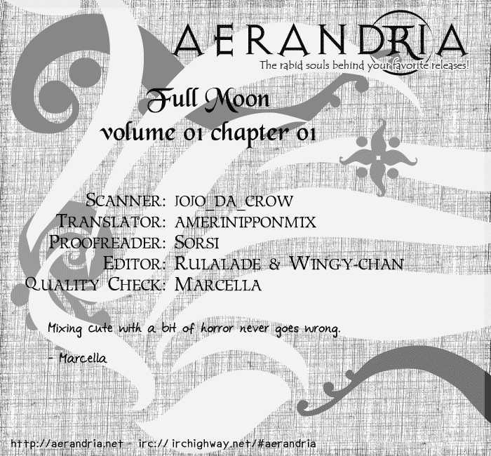 Full Moon - Vol.1 Chapter 1