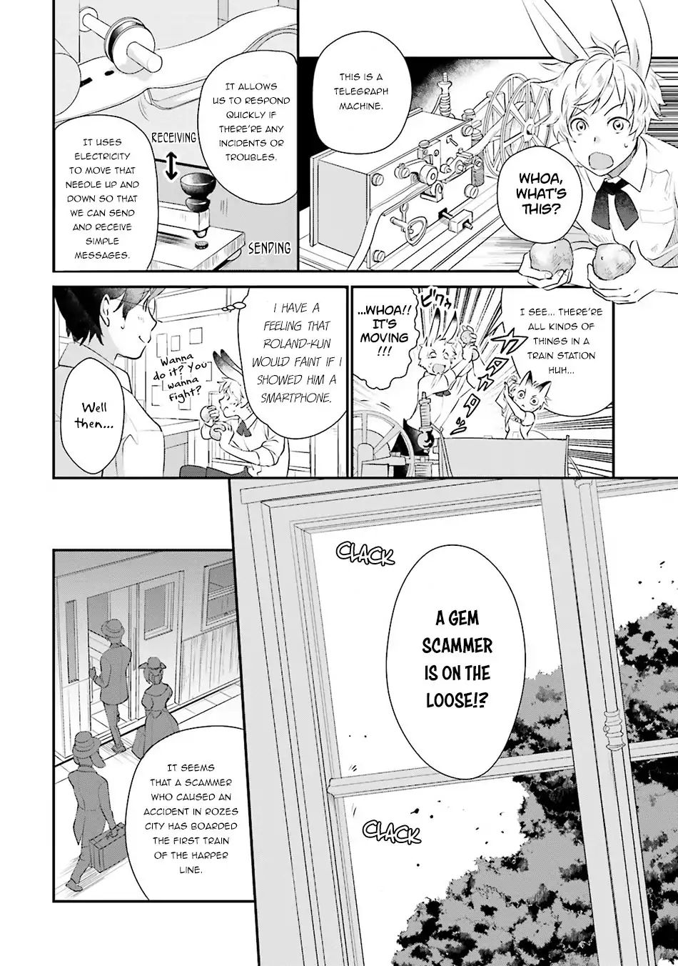 Isekai Ekisha No Kissaten - Vol.1 Chapter 5: Hamburger Set Fo The Gem Scammer