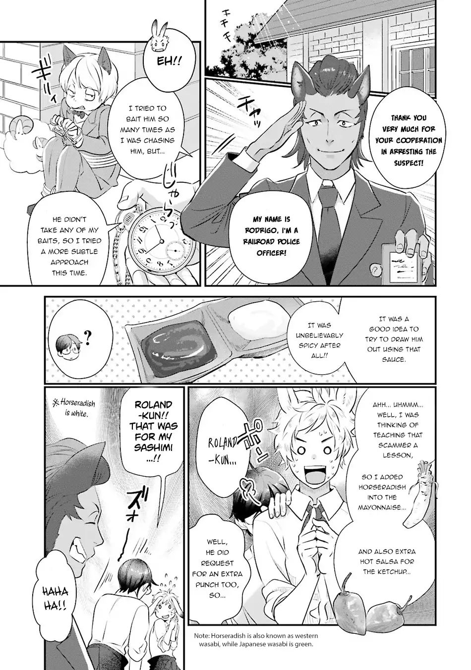 Isekai Ekisha No Kissaten - Vol.1 Chapter 5: Hamburger Set Fo The Gem Scammer