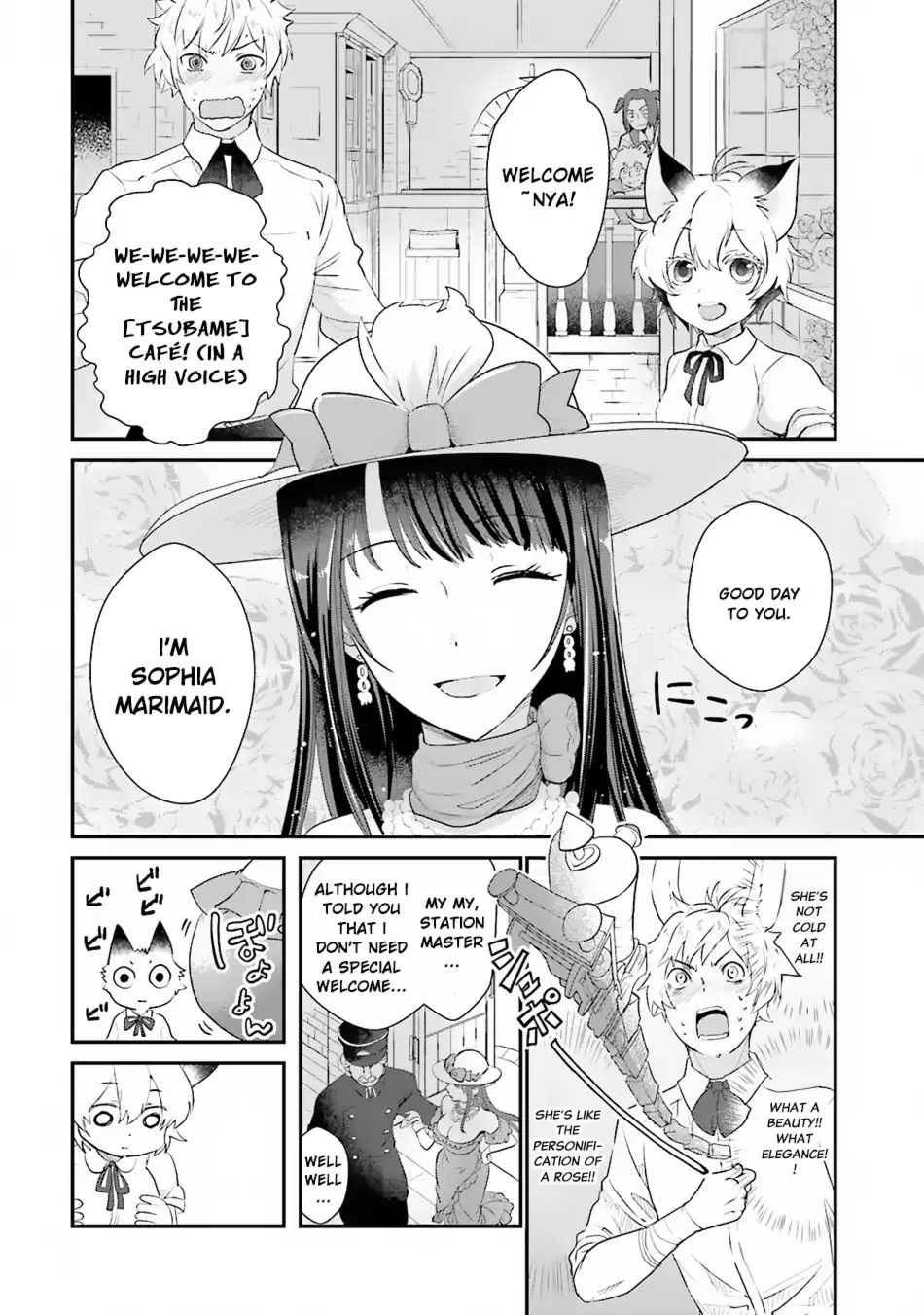 Isekai Ekisha No Kissaten - Vol.1 Chapter 4: Dessert For The Beautiful Lady Of The First Class Car