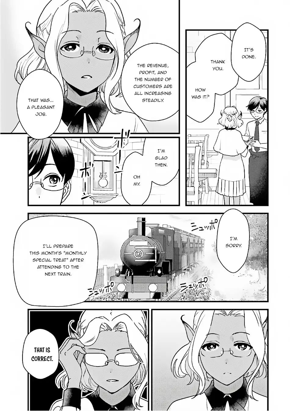 Isekai Ekisha No Kissaten - Vol.3 Chapter 15: The Accountant's Mille Crepe Logic