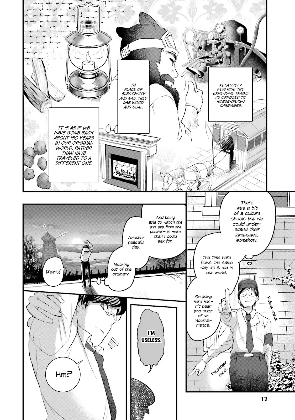 Isekai Ekisha No Kissaten - Chapter 1: Hamburgers For Oversleepers