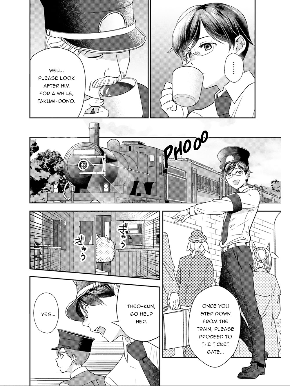 Isekai Ekisha No Kissaten - Chapter 19: The New Train Station's Employee & The Sweet Pumpkin