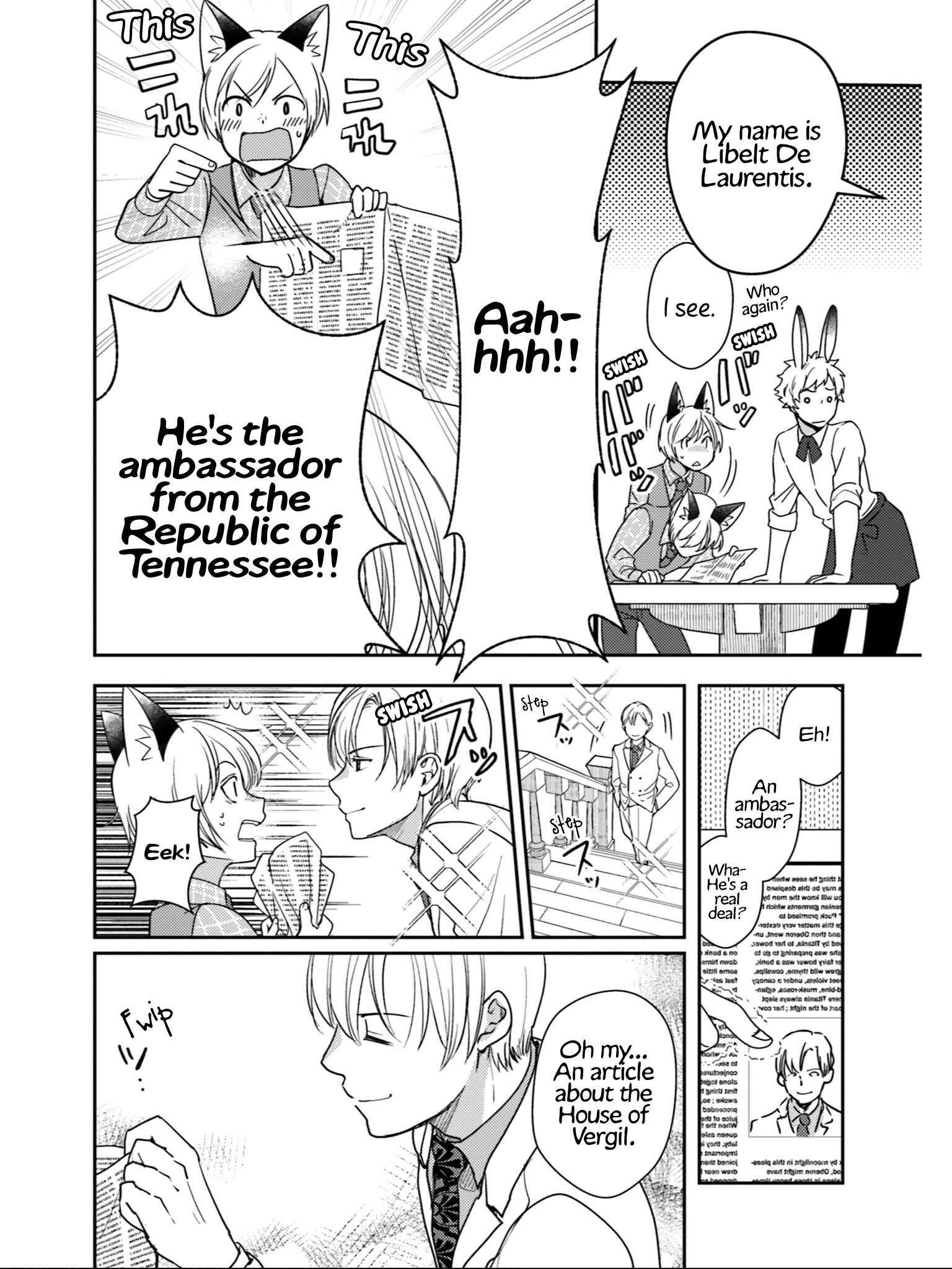 Isekai Ekisha No Kissaten - Vol.4 Chapter 21: Formidable Negotiation Opponent &Amp; The Lasagna Of Peace