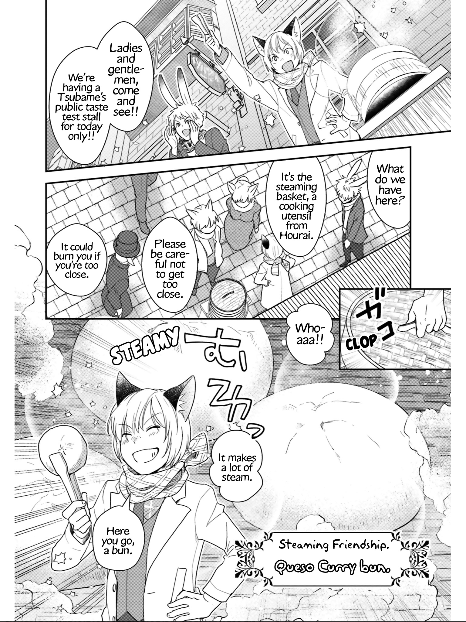 Isekai Ekisha No Kissaten - Vol.5 Chapter 23: Steaming Friendship &Amp; Queso Curry Bun