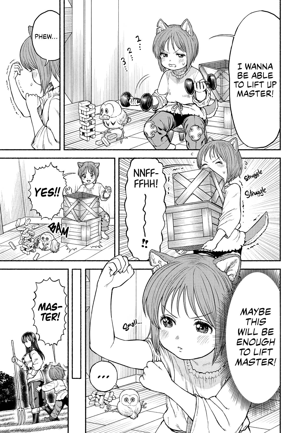 Onna Kishi To Kemomimi No Ko - Chapter 19: Strength Training Start♪