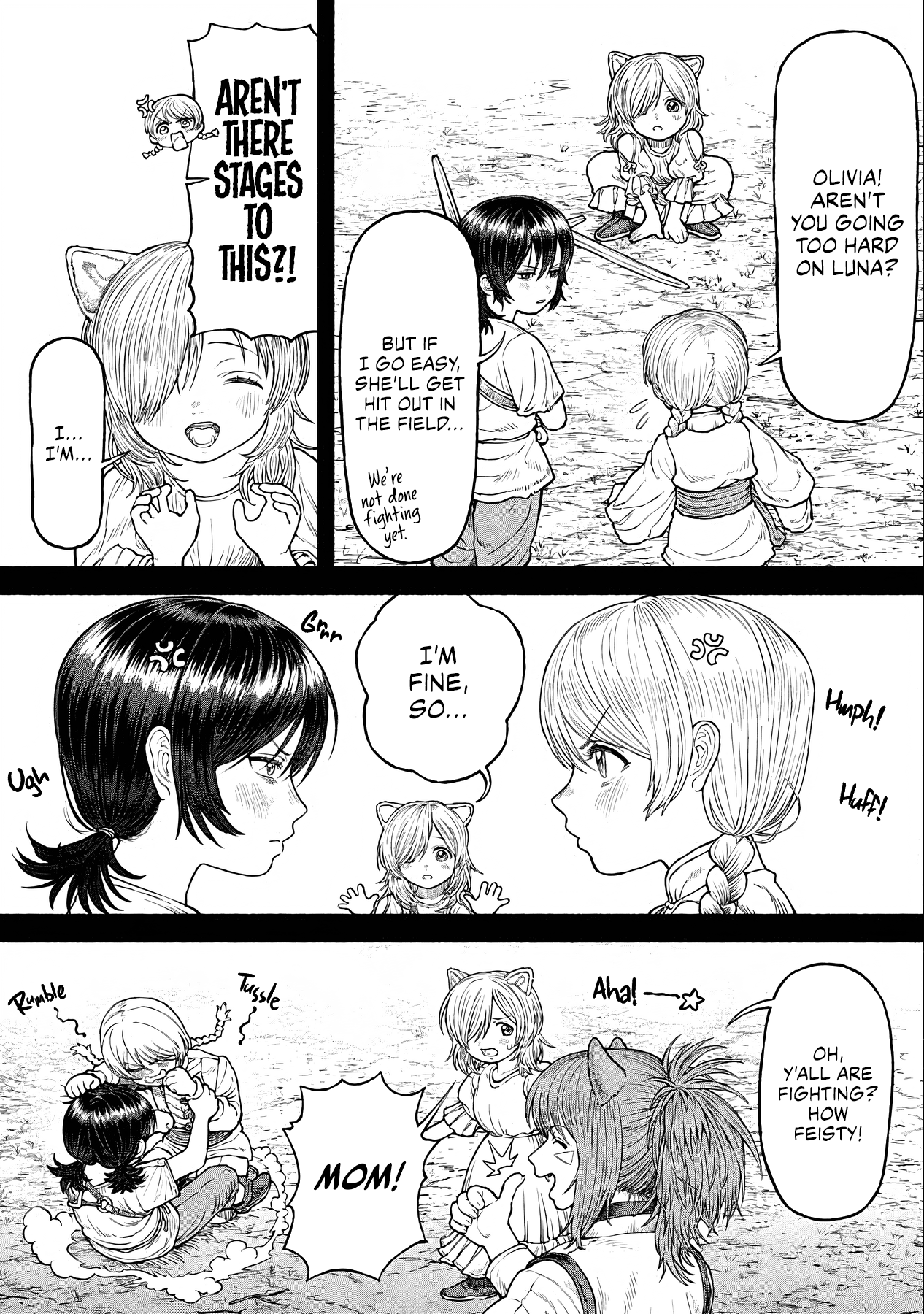 Onna Kishi To Kemomimi No Ko - Chapter 31: Luna The Youngest